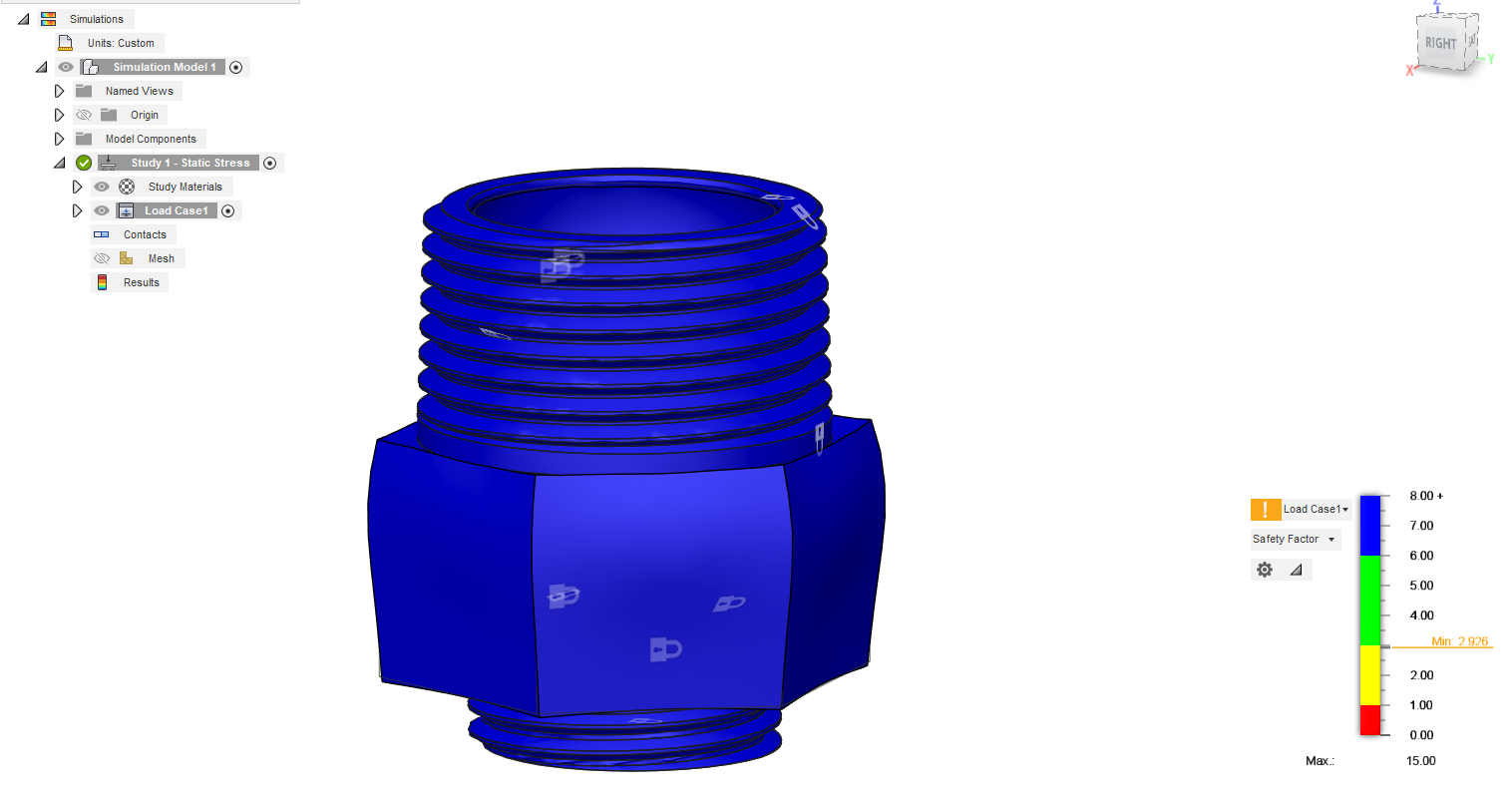 The adapter I made