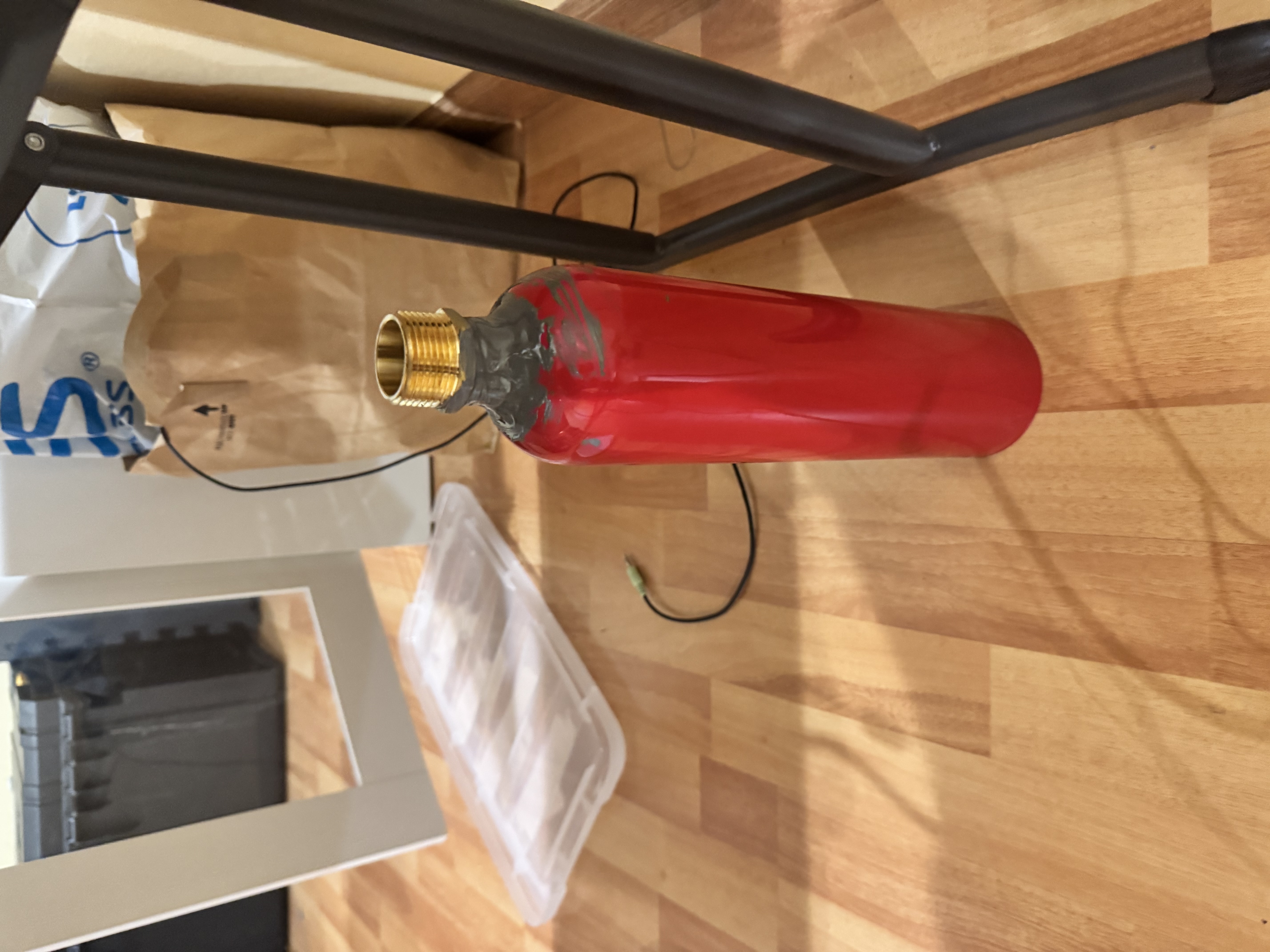 The adapter I made