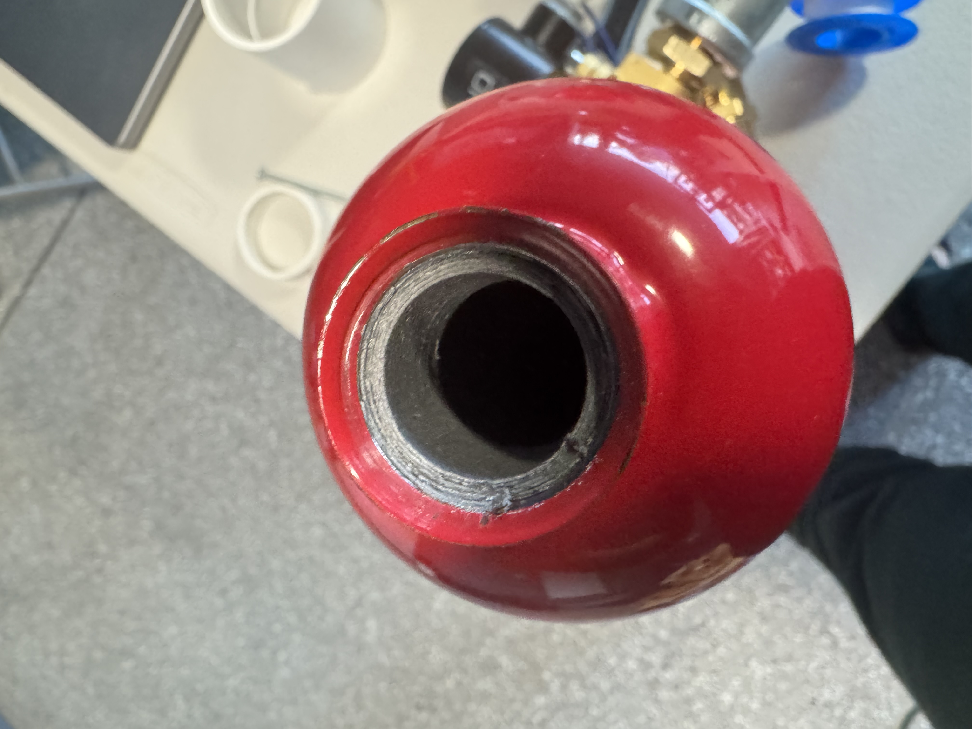 The adapter I made