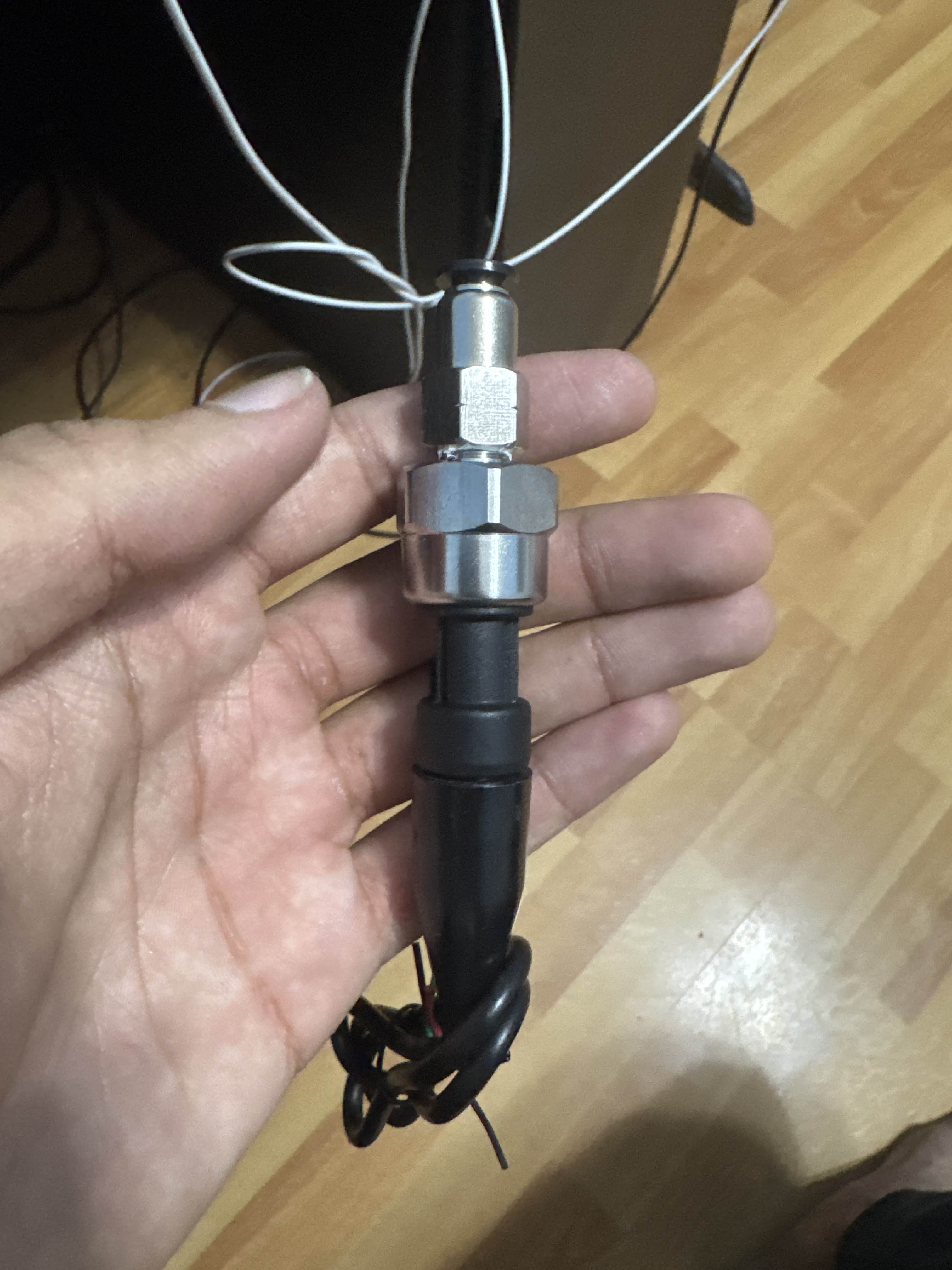 The adapter I made
